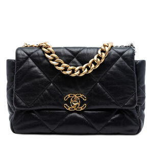Pre-Loved Chanel Large Lambskin 19 Flap